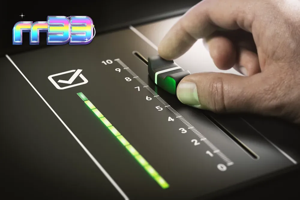 Tampilan antarmuka permainan slot modern dengan desain visual yang menarik